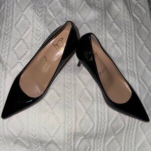 Louboutin So Kate - 120 mm Pumps - Patent calf leather - Black - Women